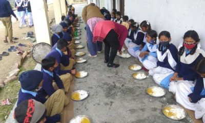 In Uttrakhand dalit students refused to eat food
